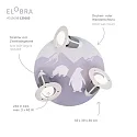 Elobra Luminaria de techo SCANDI ,,SAVANNE