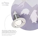 Elobra Luminaria de techo SCANDI ,,SAVANNE