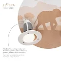 Elobra Luminaria de techo SCANDI ,,SAVANNE