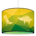 Elobra Luminaria colgante DINOS 25/40 E27, azul