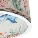 Elobra Luminaria colgante MEERRESTIERE E27, multicolor