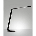 Fabas Luce Luminaria de escritorio WASP CCT Switch, con función de carga USB, con regulador táctil IP20, negro mate regulable
