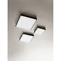 Fabas Luce DESDY Outdoor LED Ceiling luminaire, 18x18cm