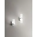 Fabas Luce IGLESIAS Outdoor LED Wall luminaire chromed
