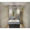 Fabas Luce IGLESIAS Outdoor LED Wall luminaire chromed