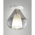 Luminaria de techo LILA de 1 llama E27 IP20, regulable