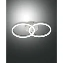 LED Wall luminaire GIOTTO, 2x 18W, 3000K, 3240lm, IP20, white