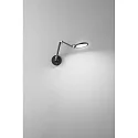 Fabas Luce Luminaria de pared REGINA CCT Switch, ajustable, con regulador táctil IP20, regulable