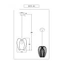 pendant luminaire CAMP 1 flame E27 IP20, white