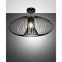 Luminaria de techo FASSA E27 IP20, negro