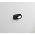 Fabas Luce Luminaria con batería ARMANDA IP54, negro regulable