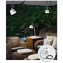 Fabas Luce Luminaria con batería ARMANDA IP54, blanco regulable
