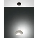 Luminaria colgante BRENA de 1 llama IP20, negro regulable