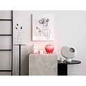 Fabas Luce Luminaria de mesa WENDY IP20, latón satinado regulable