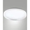 Luminaria de techo ISY Ø 55CM CCT Switch, con anillo decorativo, con espaciador IP20, blanco regulable