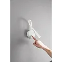 Fabas Luce Luminaria de pared FLUX con brazo flexible IP20, negro