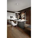 Fabas Luce pendant luminaire YUKO adjustable, direct / indirect IP20, white dimmable