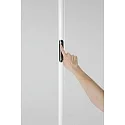 Fabas Luce Luminaria de pedestal FIZZ CCT Switch, directo / indirecto, con regulador táctil IP20, blanco regulable