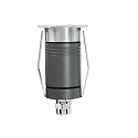 Fabas Luce floor recessed luminaire TULIP 2 / Ø 550MM round, passable, switchable IP67, stainless steel 