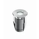 floor recessed luminaire WILLY 2 / Ø 700MM round, passable, switchable IP67, stainless steel 