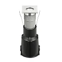 Fabas Luce floor recessed luminaire APACHE 2 / 660X660MM square, passable, switchable IP67, stainless steel 