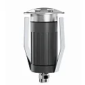 Fabas Luce floor recessed luminaire YUMA 2 / Ø 70MM 4-fold, round, passable, switchable IP67, chrome matt, stainless steel 