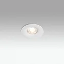 Faro Luminaria empotrable para techos WET GU10 IP44, blanco mate