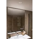 Faro Luminaria empotrable para techos WET GU10 IP44, blanco mate