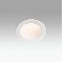 Luminaria empotrable para techos FOX LED IP20, blanco mate