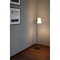 Faro floor lamp LUPE E27 IP20, beige, black matt 