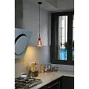 Faro Luminaria colgante RETRO E14 IP20, color cobre, mate 