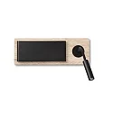 Luminaria de pared MOOD LED IP20, roble 