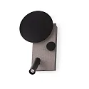 Faro wall luminaire KLEE LED IP20, grey 