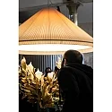 Faro Luminaria colgante SAIGON IN de 4 llamas E27 IP20, negro mate, marfil 