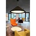 pendant luminaire SAIGON IN 4 flames E27 IP20, black matt 