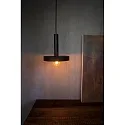 Faro Luminaria colgante WHIZZ E27 IP20, dorado, negro 