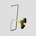Faro Luminaria de pared WHIZZ E27 IP20, dorado, negro 