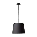 Luminaria colgante SAVOY E27 IP20, negro 