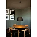 pendant luminaire SAVOY E27 IP20, black 