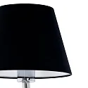 Faro Luminaria de pared ETERNA E27 IP20, cromo, negro 