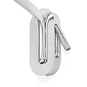 Faro wall luminaire ETERNA E27 IP20, chrome, white 
