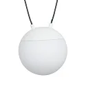 Faro pendant luminaire MINE PC SPACE E27 IP20, white matt 