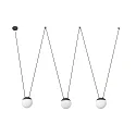 pendant luminaire MINE PC SPACE 3 flames E27 IP20, dark grey 