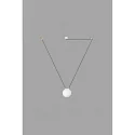 Faro pendant luminaire MINE E27 IP20, white matt 