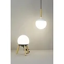 Faro Luminaria colgante MINE E27 IP20, blanco mate 