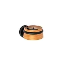 Luminaria de pared LOOP LED IP20, negro mate 