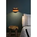 Faro Luminaria de pared LOOP LED IP20, negro mate 