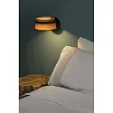 Faro Luminaria de pared LOOP LED IP20, negro mate 