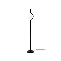 Luminaria de suelo LE LED IP20, negro mate 