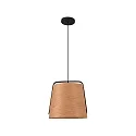 Luminaria colgante STOOD E27 IP20, negro mate 